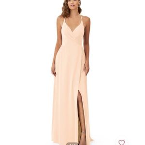 Azazie Pearl Pink Dress